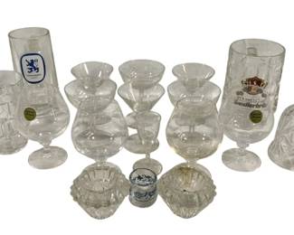 4373 - Lot of Assorted Glass Items