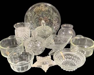 6600 - Lot of Assorted Glass Items