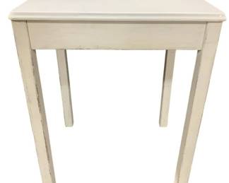 6303 - Painted Wooden Table - 31 x 24 x 20