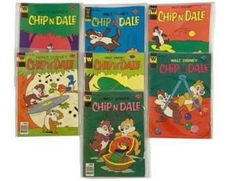 4065 - 7 Disney Chip N Dale Comics