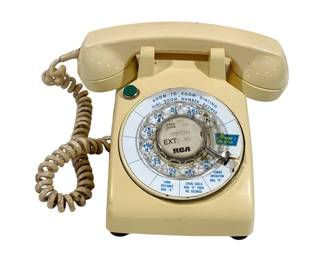 6022 - Stromberg-Carlson Vintage Rotary Dial Phone (Description): 9 x 9 x 5.5 Used as is electric/electronic/mechanical item. No guarantee all components, untested