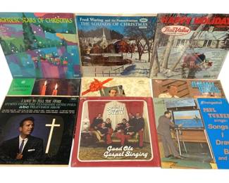 4386 - 9 Assorted Records