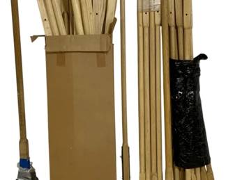 6562 - Lot of Wood Handles for Yard Tools - 52" long