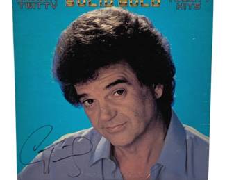4103 - Conway Twitty Signed LP Record