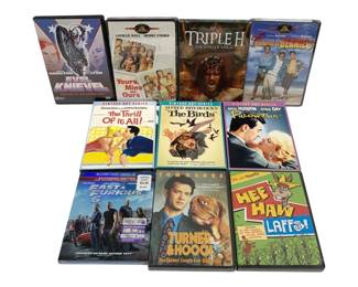 4108 - 10 Assorted DVD's - Most are Sealed