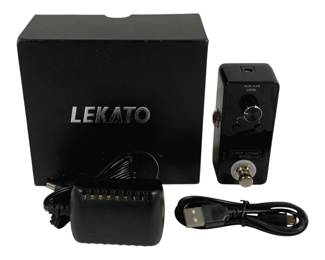 4469 - Lekato Looper Pedal w/ Cords in Box (Description): Used as is electric/electronic/mechanical item. No guarantee all components, untested.