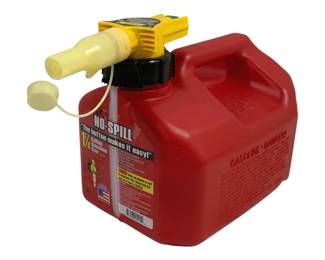 4501 - No Spill Plastic Gas Can - 1.25 Gal