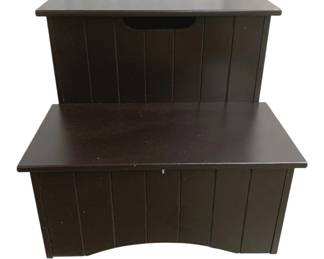 3014 - 2 Step, Step Stool w/ Storage - 16 x 18 x 18