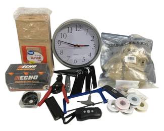 4606 - Lot of Assorted Items - Paper Bags, Tools & More
