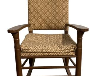 6278 - Wooden Rocking Chair - 37 x 24 x 20