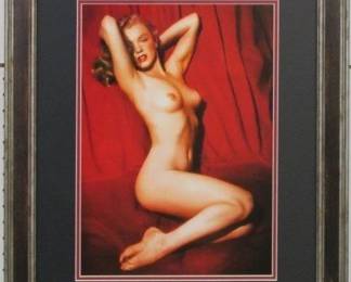 9064 - Marilyn Monroe Nude by Tom Kelly (Description): 21.5 X 27