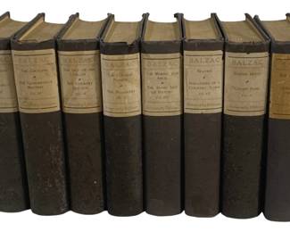 5736 - 8 Balzac Hardcover Books