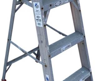 6435 - All American Aluminum Folding Ladder - 4 Ft