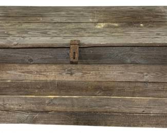 5363 - Wood Trunk/Crate - 40 x 20 x 21