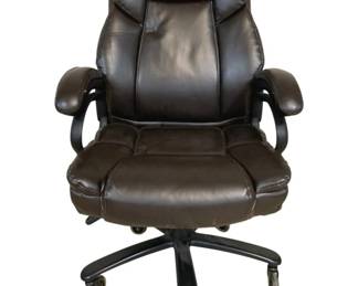 2013 - Brown Executive Office Chair (Description): 48 x 27 x 25