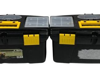 4473 - 2 Voyager 12" Plastic Toolboxes