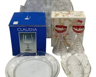 4262 - Lot of Assorterd Glassware Items