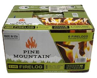 4497 - 6 Pine Mountain Fire Logs - New in Box