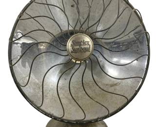 7176 - Simplex Sunbowl Heater - 16" Tall (Description): Used as-is electric/electronic/mechanical item - no guarantee all components, untested.