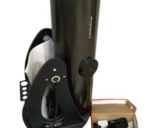 4798 - Orion Skyquest Telescope w/ Accessories (Description): 52 x 20 x 16 Used as is electric/electronic/mechanical item. No guarantee all components, untested.