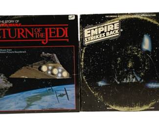 4010 - 2 Star Wars LP Records