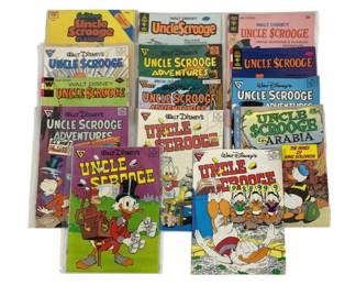 4083 - 14 Disney Uncle Scrooge Comic Books