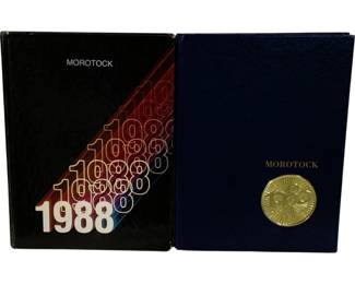 6206 - 2 Bonner Jr High Yearbooks
