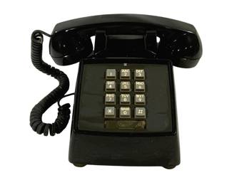 6017 - Stromberg-Carlson Push Button Phone (Description): 9 x 5.5 x 9 Used as is electric/electronic/mechanical item. No guarantee all components, untested