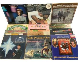 4365 - 12 Assorted Records