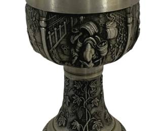 4266 - Pewter Goblet - 5.5" Tall