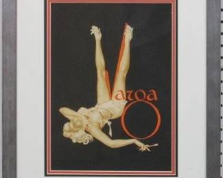 9080 - Pin Up Girl by Alberto Vargas (Description): 18 X 22