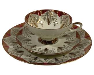 4320 - 3 Bareuther Teacup Set