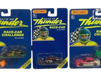 5969 - 3 Matchbox Days of Thunder 1/64 Die Cast Cars