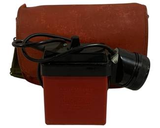 5310 - Vintage Nite-Lite Flashlight w/ Bag (Description): Used as-is electric/electronic/mechanical item - no guarantee all components, untested.