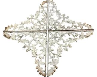 5338 - 4pc Cast Iron Wall Art - 24 x 24.25