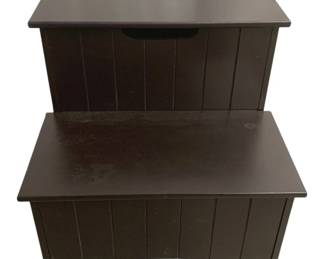 3013 - 2 Step, Step Stool w/ Storage - 16 x 18 x 18