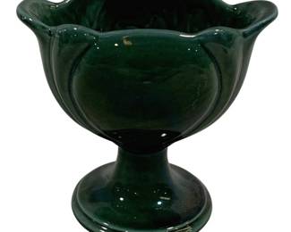 5034 - Hull Pottery Compote - 6 x 5.5 x 4