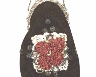 49 - Vintage Beaded Purse - 6 x 4 (purse)
