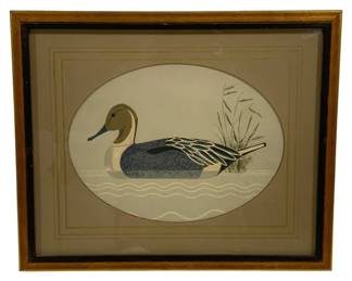 5172 - Framed Duck Print - 17.5 x 14