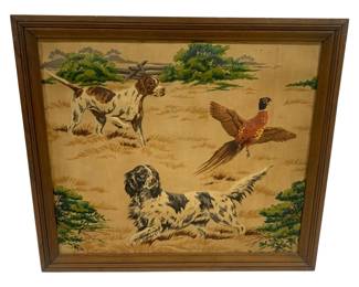 6016 - Framed 3D Cloth Print Artwork - 25 x 22.5
