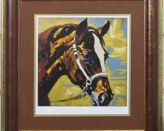 9114 - Man O War Giclee by Van Gogh Limited (Description): 25.5 X 26.5