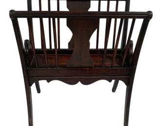 5273 - Wood Magazine Stand - 13 x 20 x 24