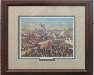 9107 - Fall of Petersberg by Kurz and Allison (Description): 23 X 20