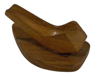 4256 - Wood Pipe Stand - 5 x 3 x 2.5