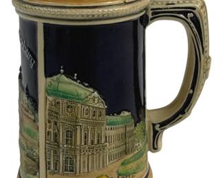 4289 - German Beer Stein - 6.5" Tall
