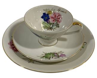 4321 - Plankenhammer Floss Bavaria Teacup Set