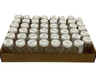 5762 - Tray Lot Plastic Specimen Jars