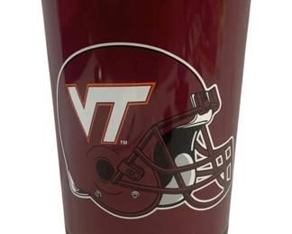 5997 - Virginia Tech Metal Trashcan - 15 x 10