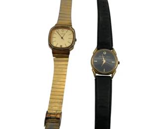 8072 - Vintage Timex & Michael Taylor Watches (Description): Used as is electric/electronic/mechanical item. No guarantee all components, untested.