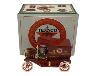 4129 - Gearbox Texaco 1913 Ford Model T w/ Metal Tin (Description): #4679/5000
